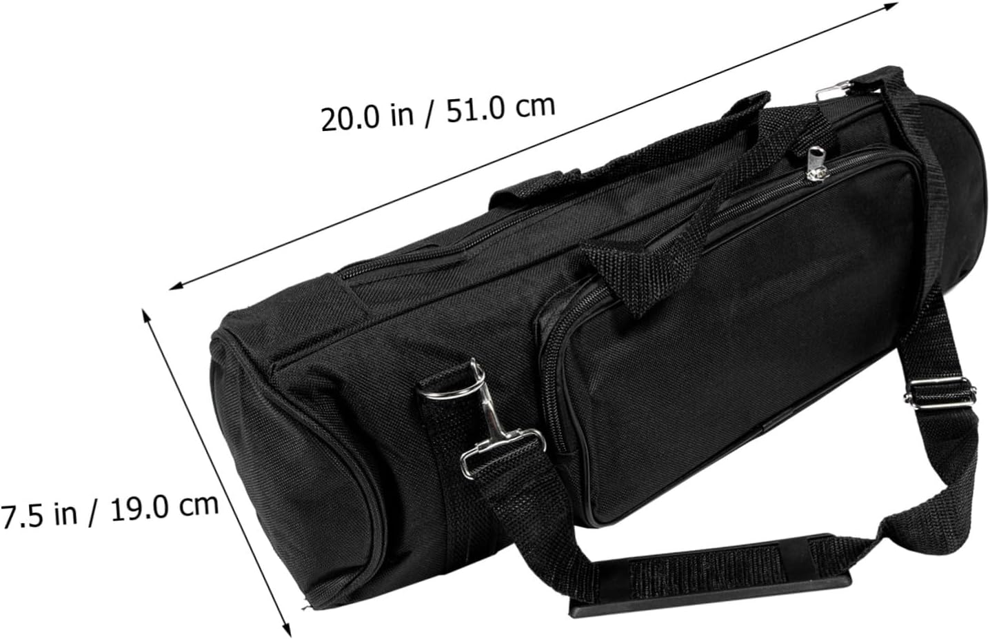 Multi-function Shockproof Trumpet Carrier Bag Portable Lightweight Storage Case with Thick Padding for Men and Women Instrument Protection