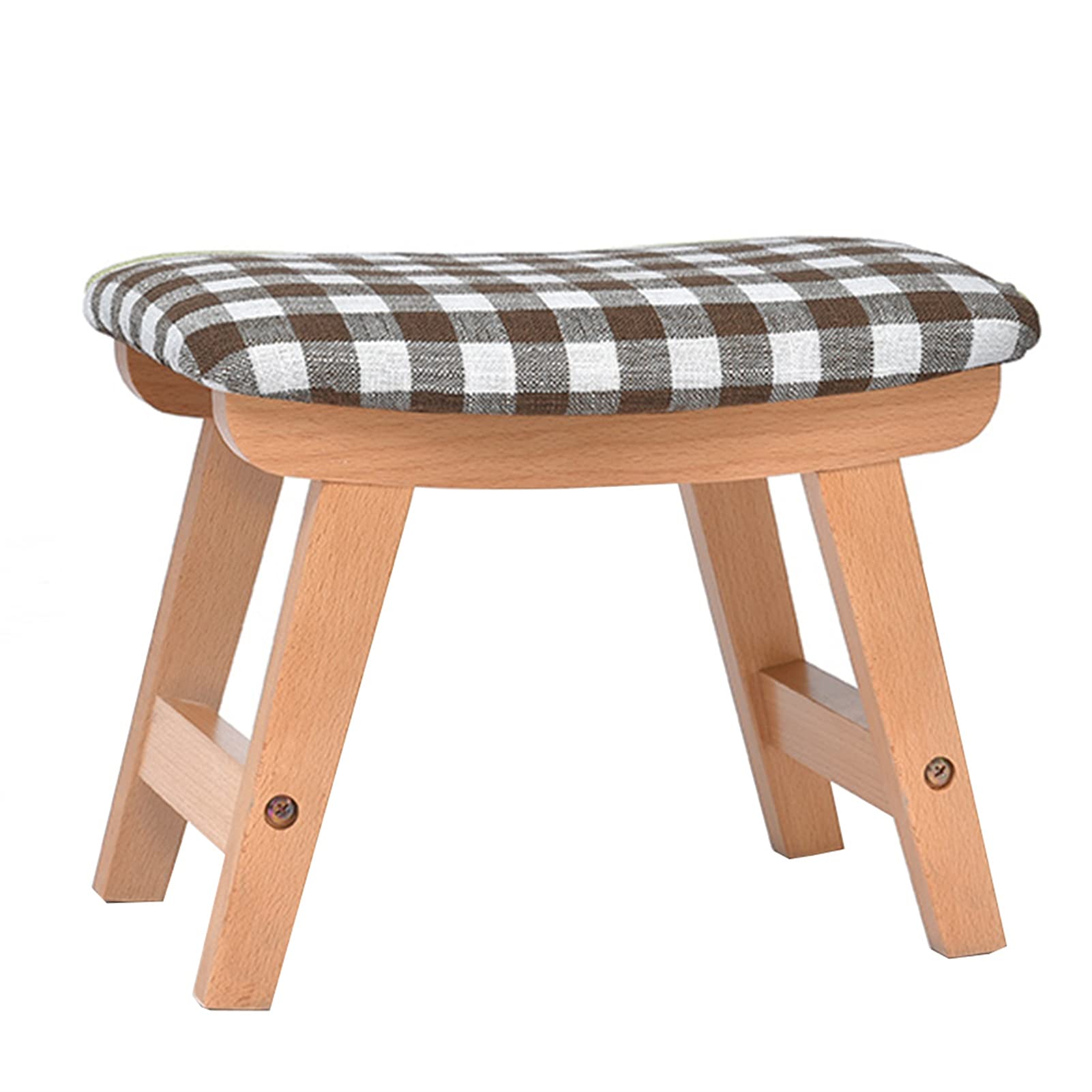 Canapé en tissu complété par un repose-pieds rembourré lavable et robuste de 29 cm