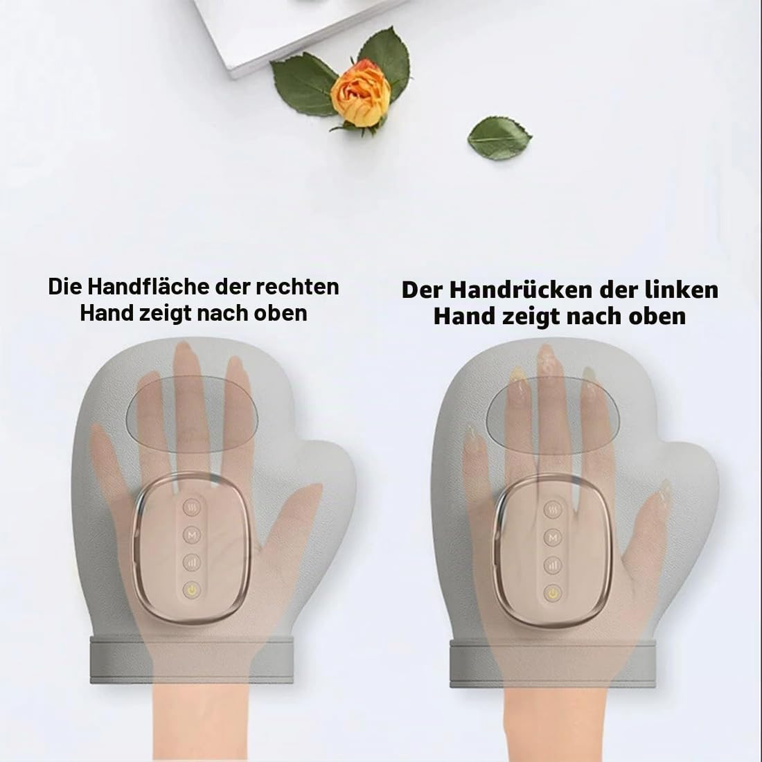 Hand Massager for Arthritis, Carpal Tunnel & Joint Pain, Hand Massager with Heat and Compression, 3 Modes, 4 Temp Settings, 5 Levels, Rechargeable Cordless Design Finger Massagers