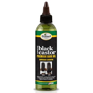 Difeel Premium Jamaican Black Castor Hair Oil 8 oz.
