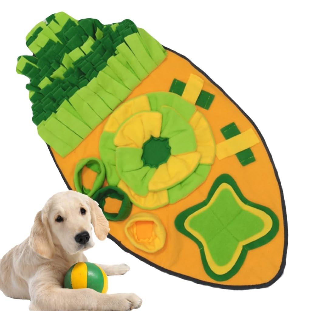 Mata dla psa mango puzzle zabawka zapach trening wąchanie podkładka powolne karmienie dywan