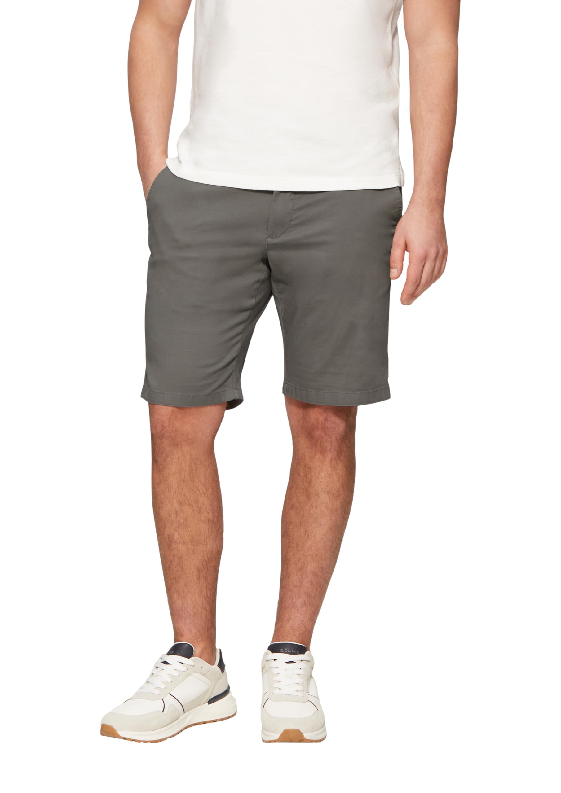 s.Oliver Phoenix: Chino-Shorts aus Baumwollstretch