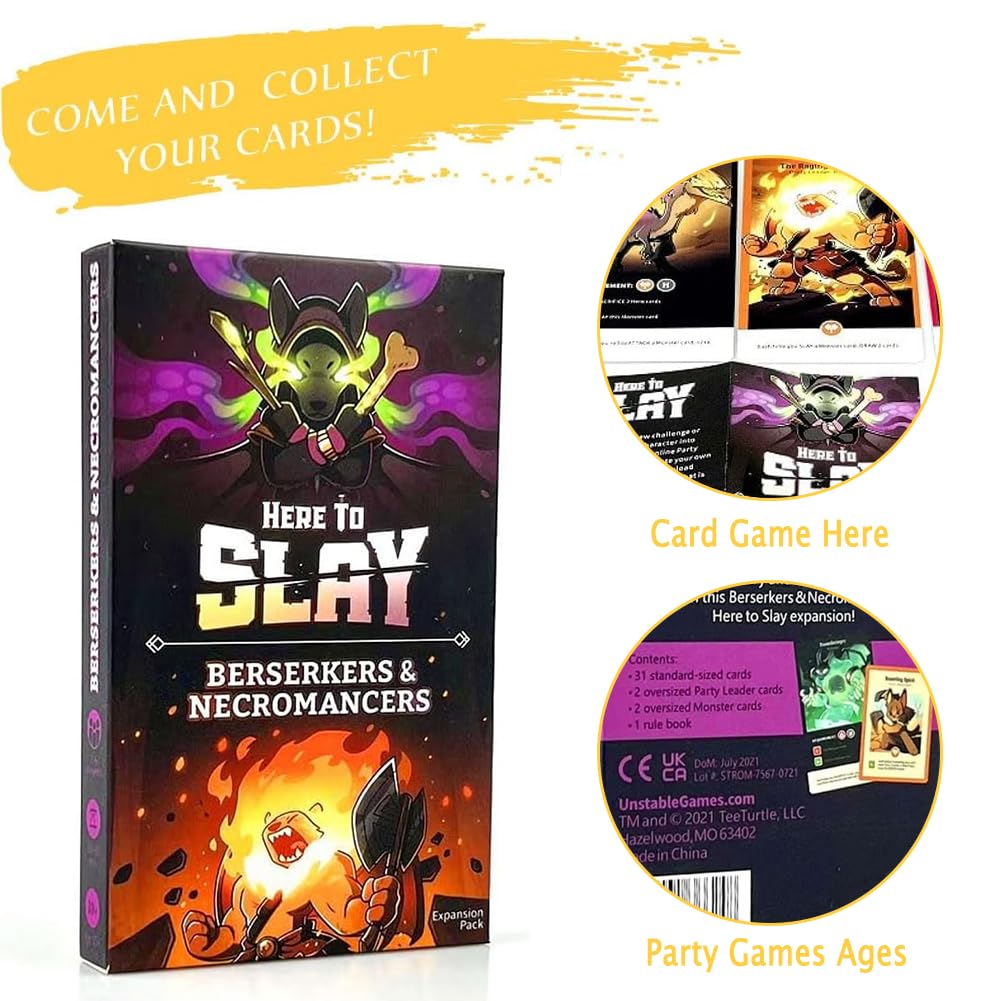 SLPERJE Open War Expansion 2 Card Game Slay Card Game Multiplayer Party Games 15-90 Minutes Playing Time Ideal for Parties Family Gatherings Ages 10+ - Image 3