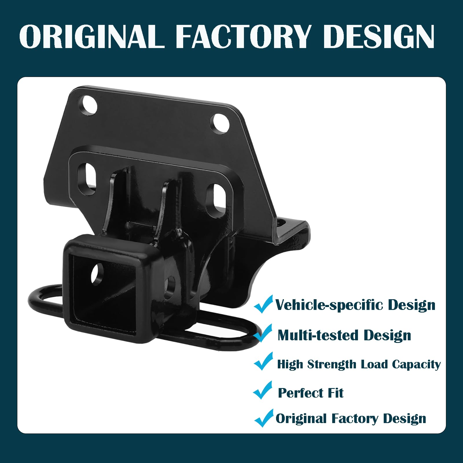 APS Class 3 Towing Hitch Receiver For Toyota 4Runner & Lexus GX470 2003-2009 – 2" Tube