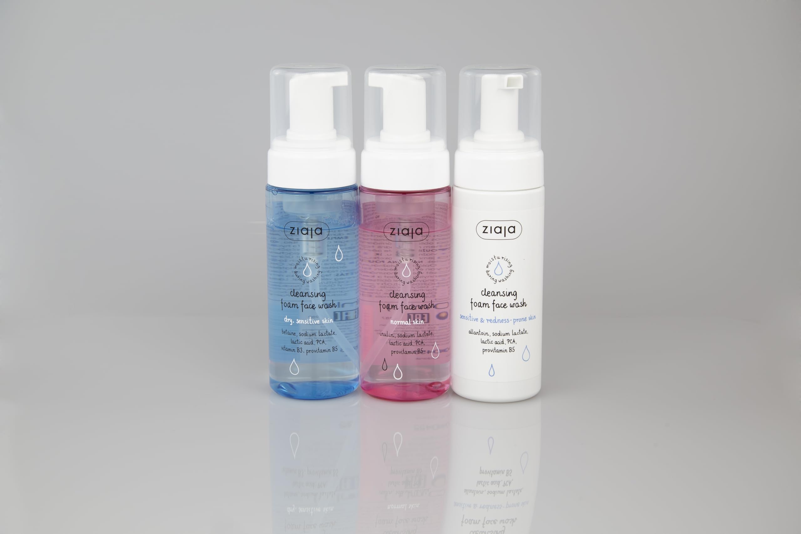 Ziaja Foaming Face Wash for Sensitive & Redness-Prone Skin