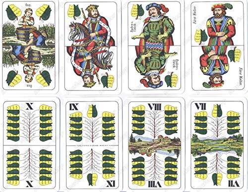 Baraja de Naipes Húngaros de Plástico 100% miniatura 5
