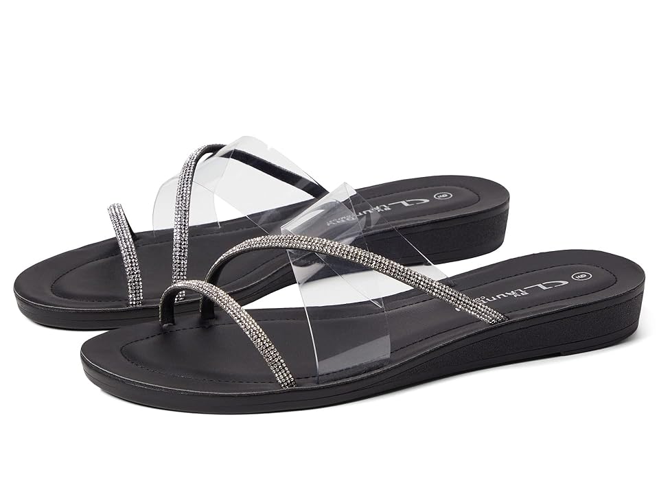 CL By Laundry Attuned (Black Stone/Vinyl) Women's Shoes INTERNATIONAL SHIPPING