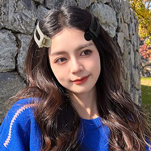 Aco-Uint 8 Pack Hair Clips For Women, Flat Hair Clips Alligator Hair Clips For Styling Sectioning Non-Slip Hair Claw Clips, French Clips Large Hair Barrettes Duck Billed Hair Clips Hair Styling Accessories For Women #TOP4