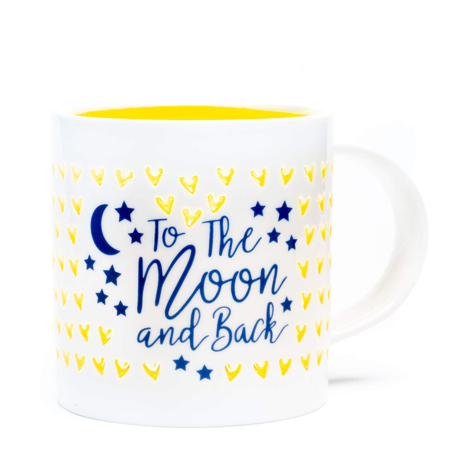 Porcelain Coffee Mug | Love You To the Moon and Back