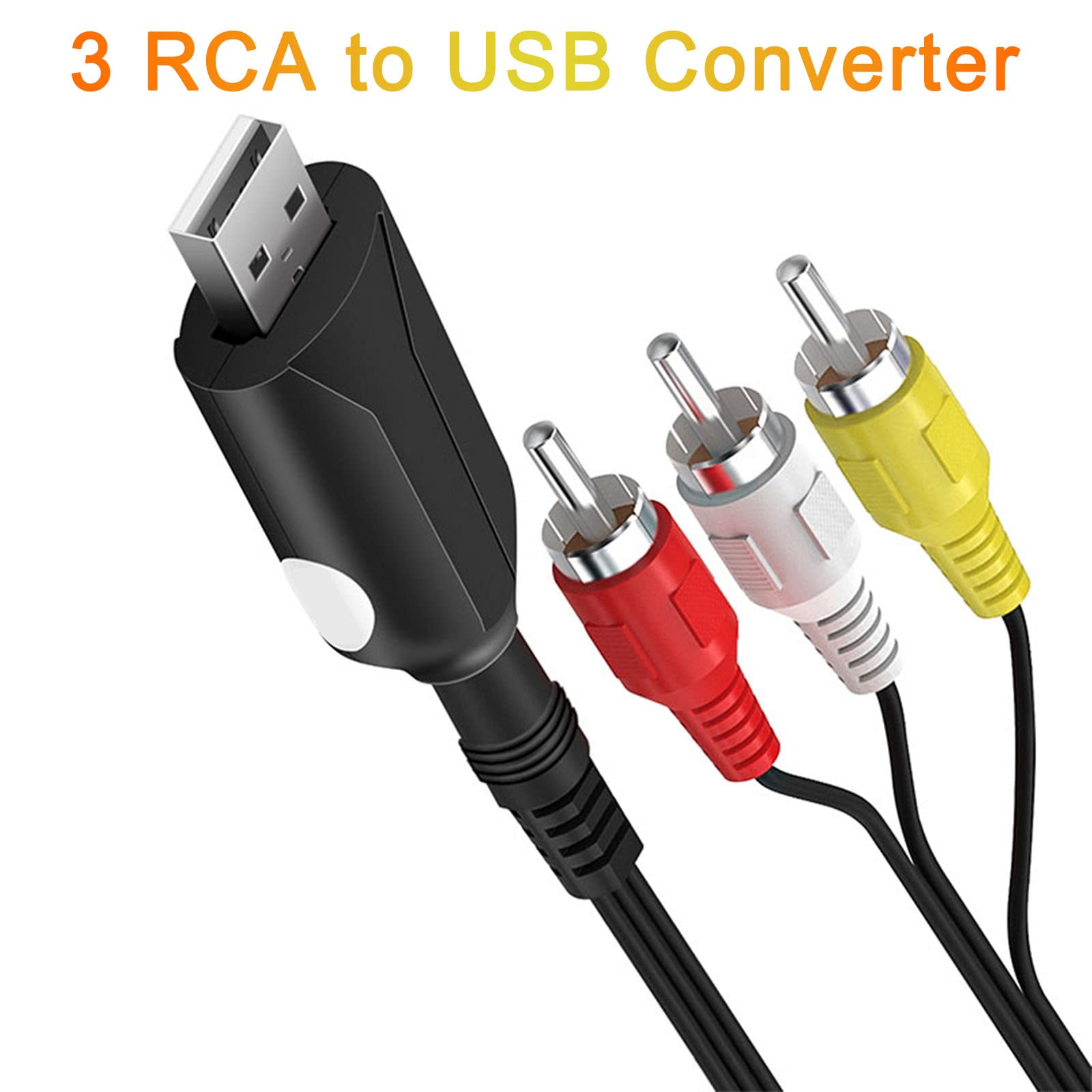 USB 2.0 Easycap Capture 1 Channel Video TV DVD VHS Audio PC Capture Adapter Card TV Video DVR Converter