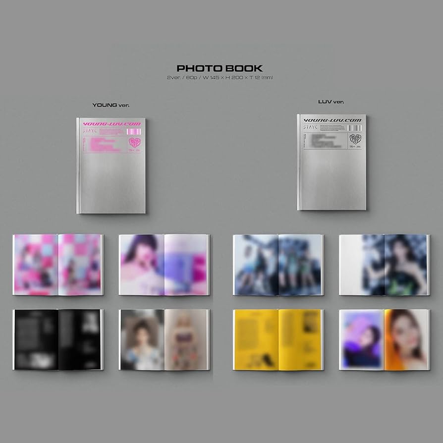 STAYC ステイシー 全員 直筆サイン「YOUNG LUV」アルバム非売品 STAYC 2ND MINI ALBUM: YOUNG-LUV.COM - Kpop USA