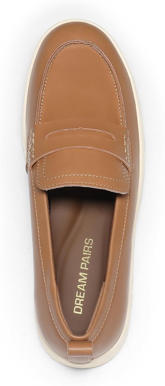 DREAM PAIRS Women's Arch Support Slip On Loafers - Image 5
