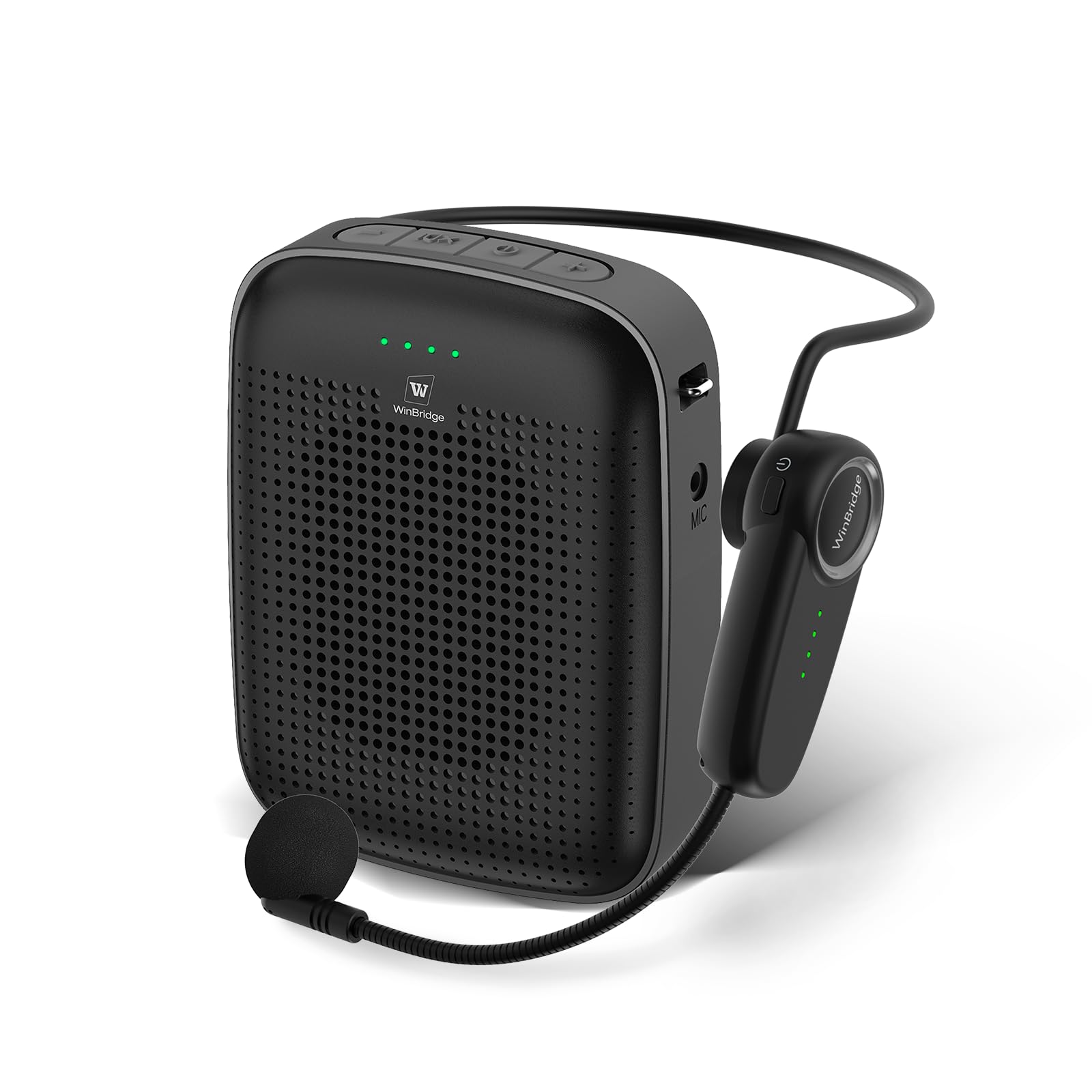 【新着商品】WinBridge 15W 拡声器 ポータブル拡声器 ハンズフリー Amazon.co.jp: W WINBRIDGE 15W スピーカー ハンズフリー拡声器 小型