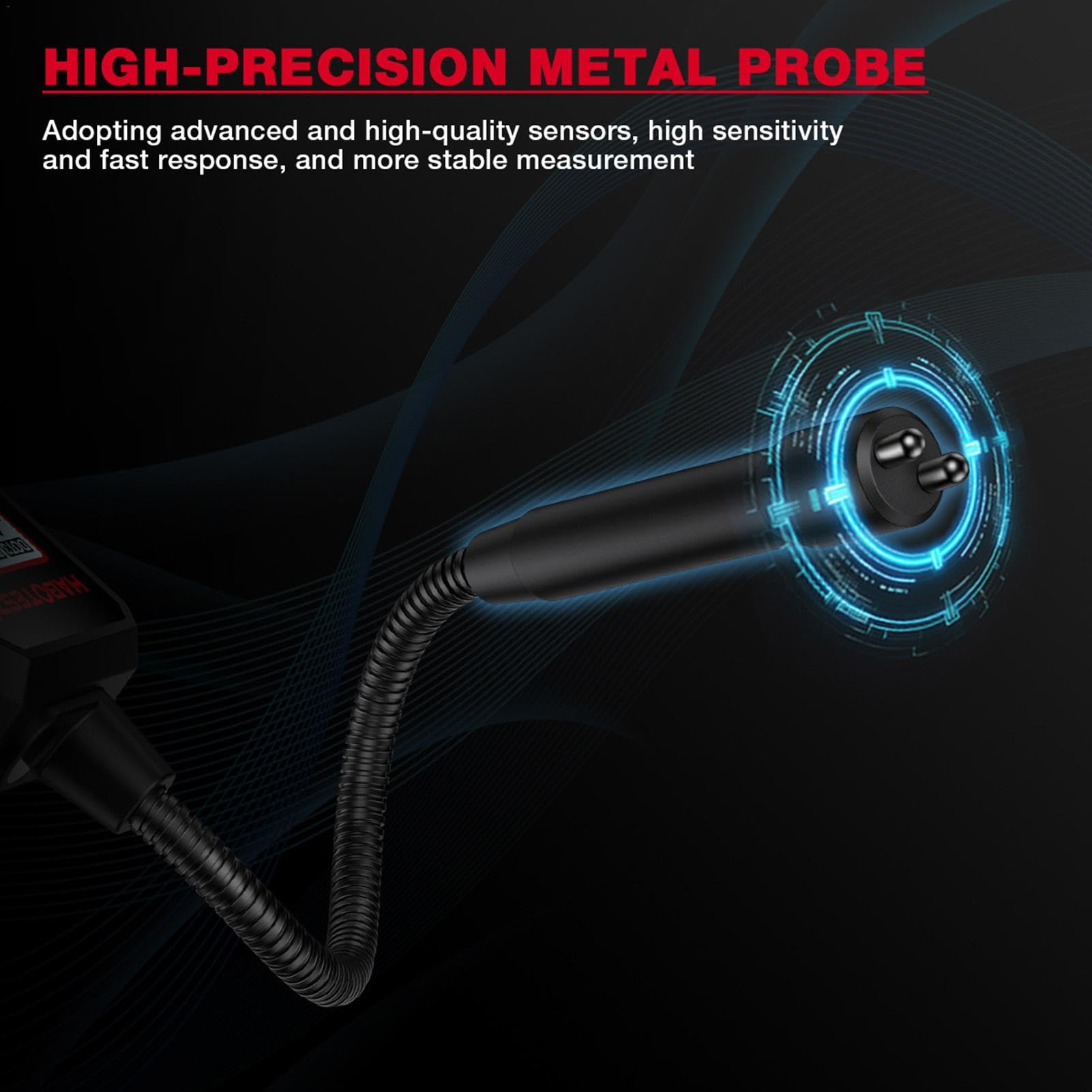 Tester umidità liquido freni automobilistico con sonda flessibile