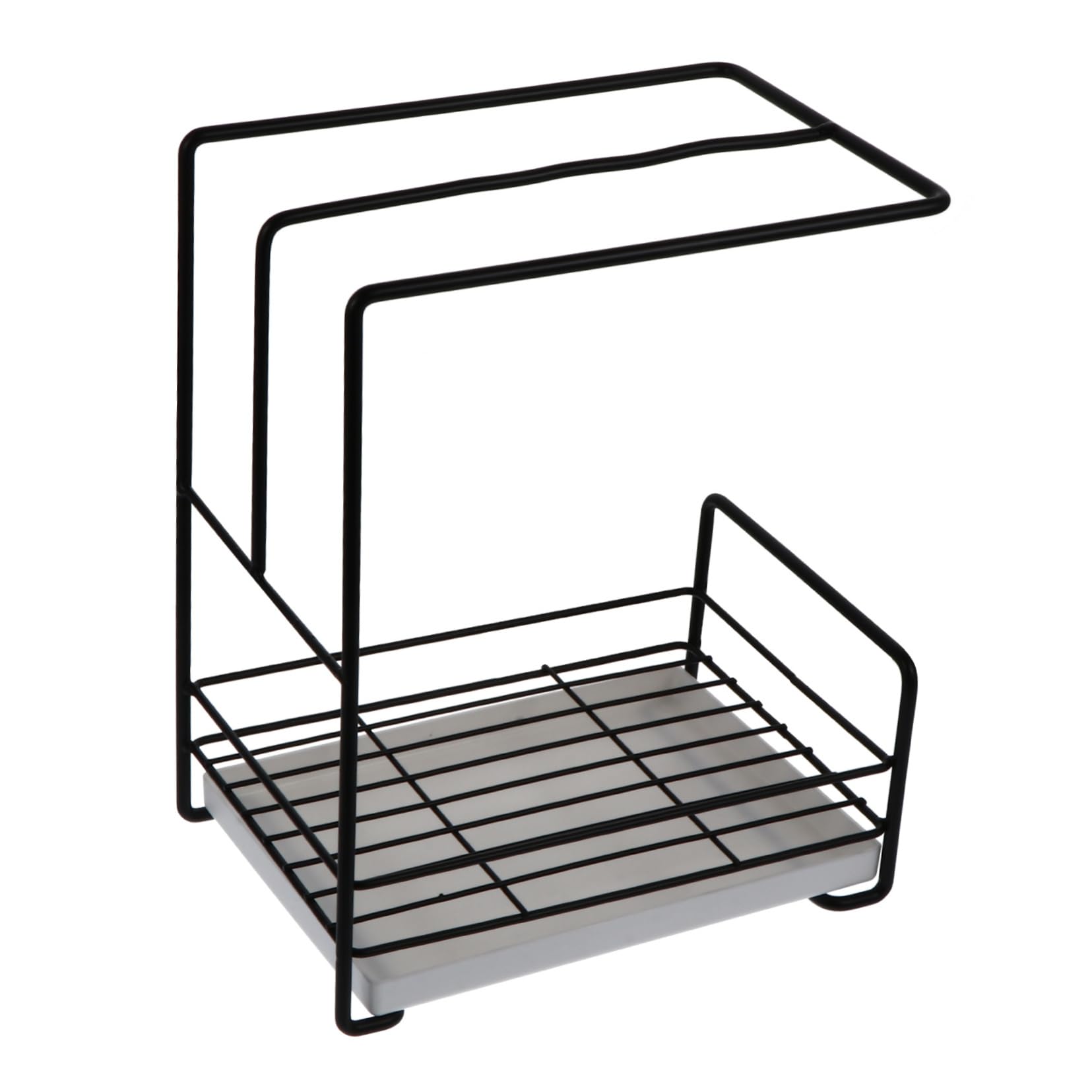1pezzi Spugne Inossidabile con Vassoio Scarico Organizer per e Facile Design per e Piano