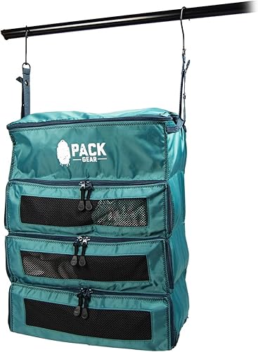 Miniatura 9 de Pack Gear Organizador de maletas  Empaca más en tu equipaje grande o de mano  Desempaca al instante con estos cubos de embalaje de compresión para