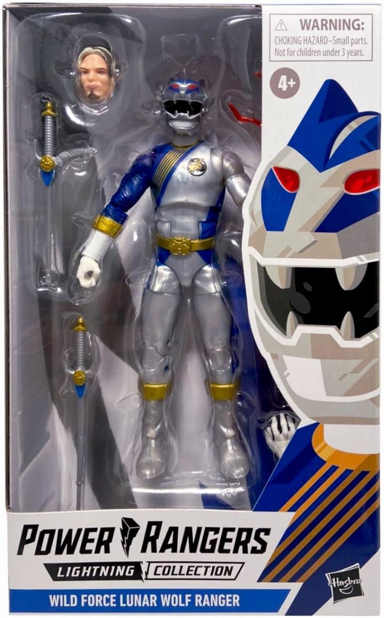 海外製 スーパーシャドウ&スーパーシルバー アクションフィギュア Amazon.co.jp: ハズブロ パワーレンジャー ライトニング