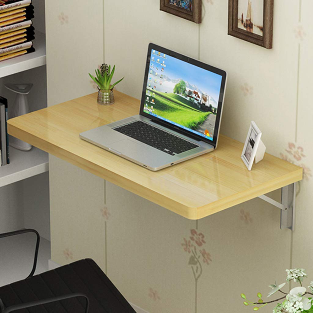 Table pliante murale rustique en bois pour buanderie et cuisine