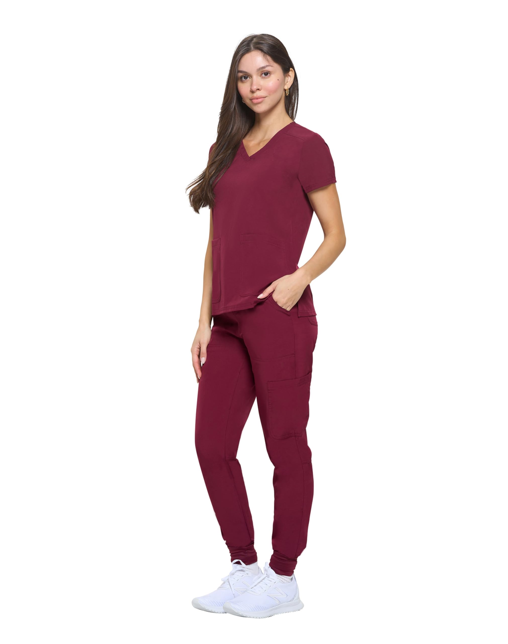 Natural Uniforms Conjunto de ropa quirúrgica esencial para mujer con tallas regulares y pequeñas