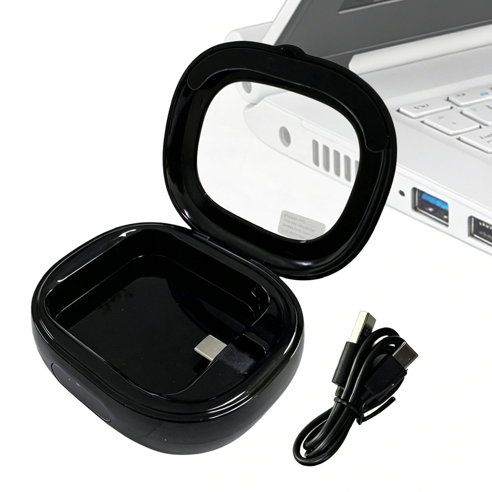 Custodia Di Ricarica Per Smart Ring Batteria Portatile Con Display Digitale | Custodia Ricaricabile Smart Ring Da Viaggio Per Viaggi Vacanze E Viaggio Di Lavoro Scuola Casa Dormitorio