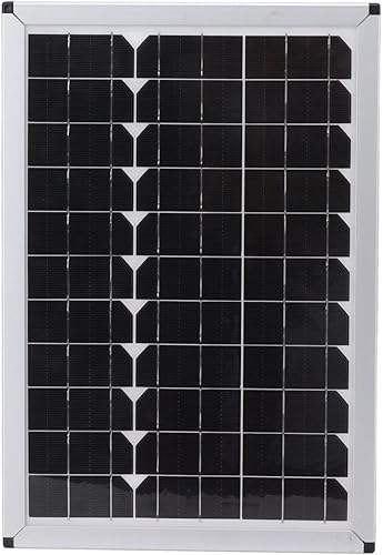 Panel solar 100 W 18 V silicio monocristalino 15.7 pulgadas de largo 10.8 pulgadas de ancho cargador de panel solar portátil para coche lámpara
