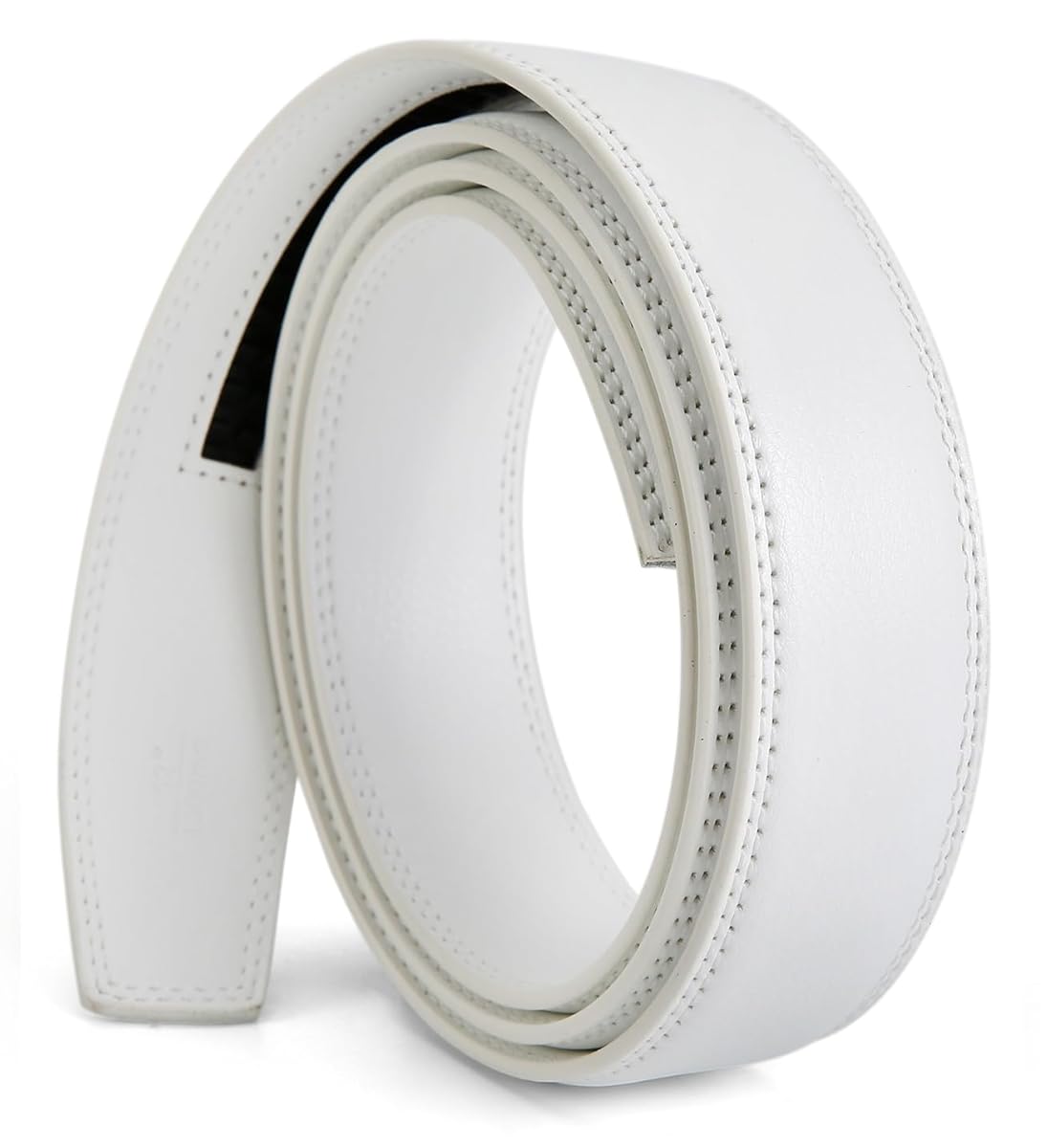 [Nelbons] メンズ ラチェットベルト 本体のみ 幅3.0cm/3.5cm 選択可能 レザー バックルなし 交換用ベルト