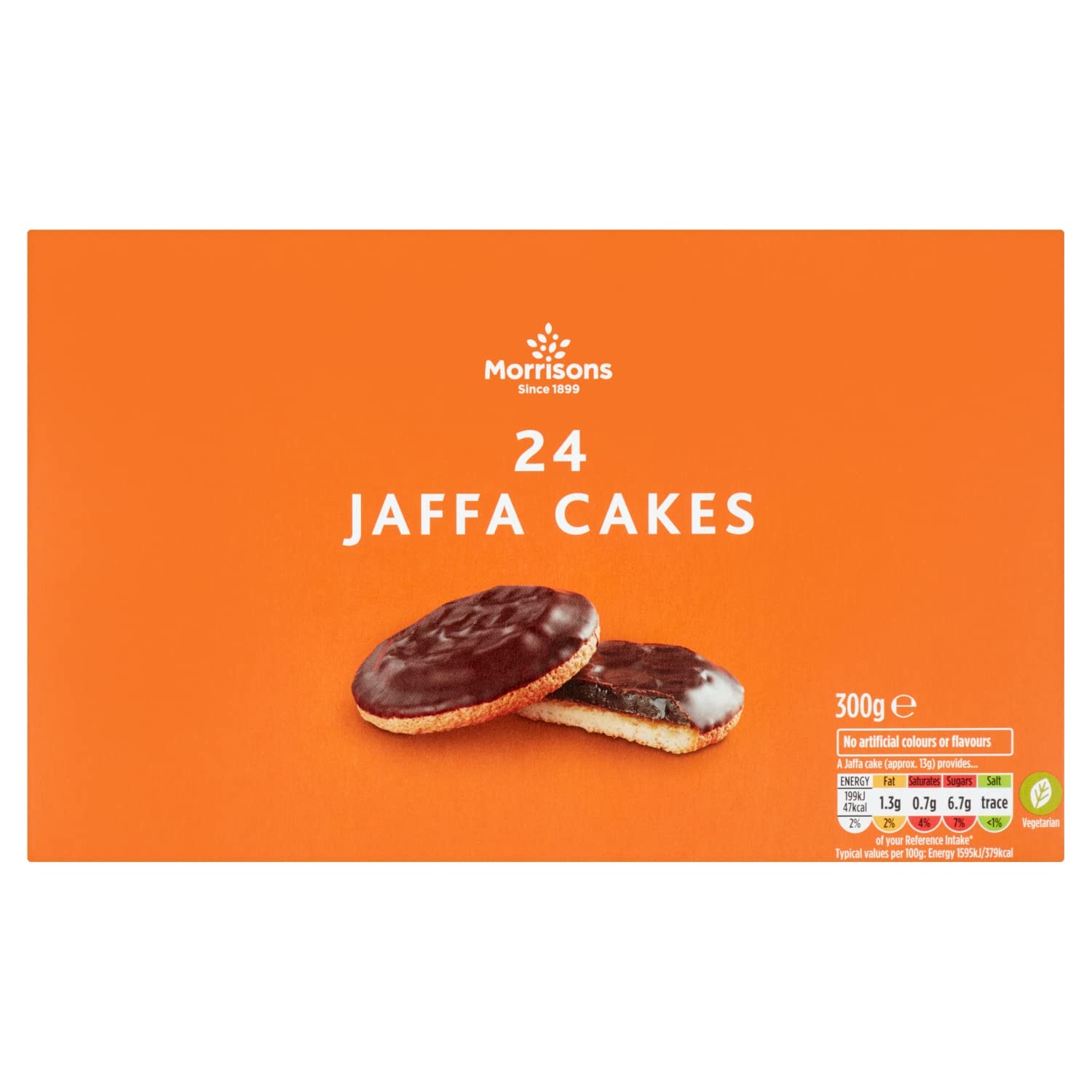 Morrisons Jaffa Cakes 24 Pack 300g