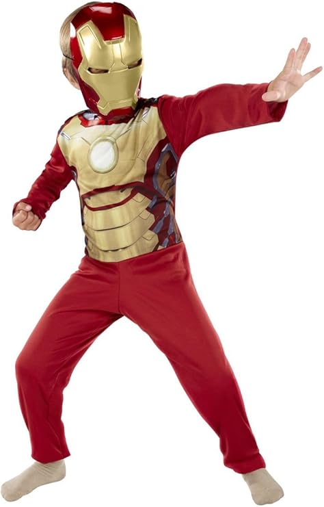 Amazon アイアンマン コスチューム 子供 服 キッズ スーツ コスプレ アベンジャーズ キャラクター 衣装 映画 ヒーロー パジャマ マーク42 並行輸入品 キッズコスチューム おもちゃ