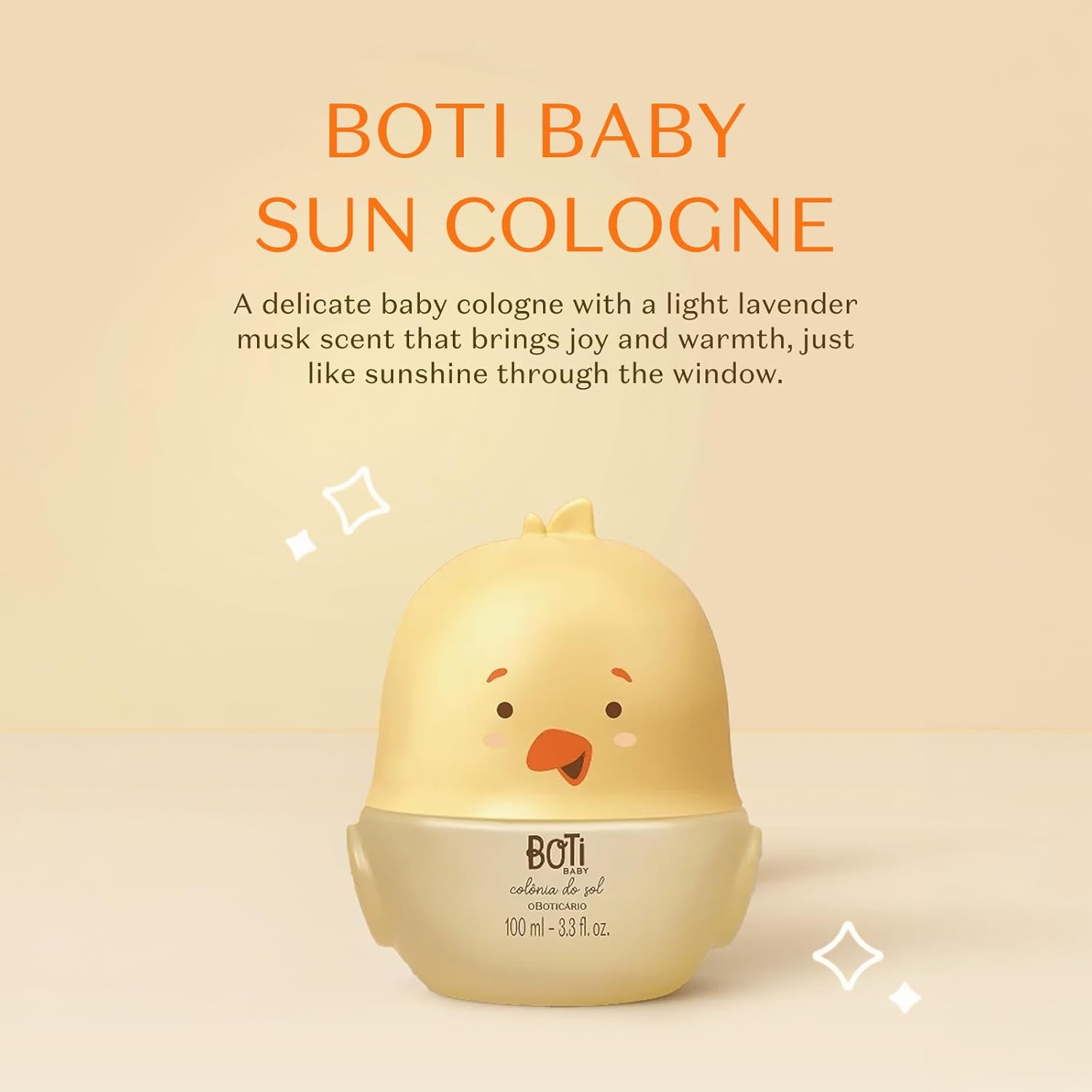 O Boticário Boti Baby Sun Cologne, Relaxing Lavender Baby Perfume Fragrance Spray, 3.3 Ounce - Image 2