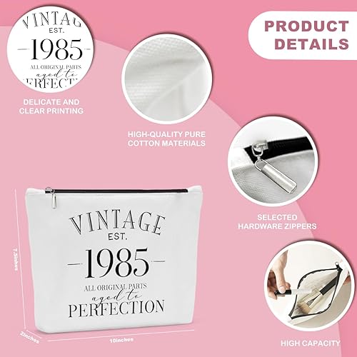 Miniatura 2 de JIUWEIHU Regalo de cumpleaños número 18 para mujer, bolsa de cosméticos de 18 años de edad, regalo de cumpleaños de 18 años para amigos, hermanas,