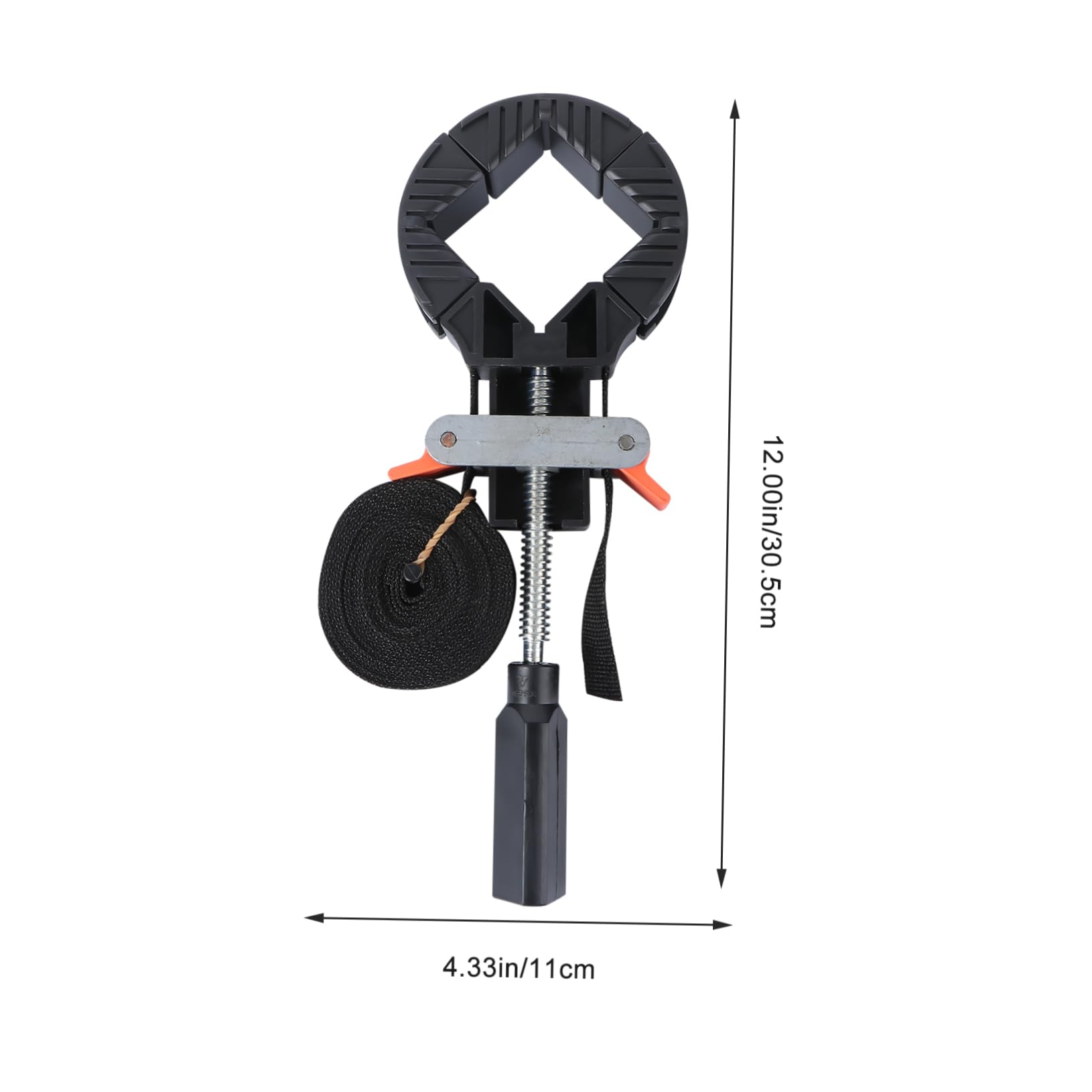 LALAFINA 90Degree Fast Tightening Right Angle Clamp Jaws Picture Holder Clip for Woodworking Strap Clamp for Picture Frames Cupboards and Shapes