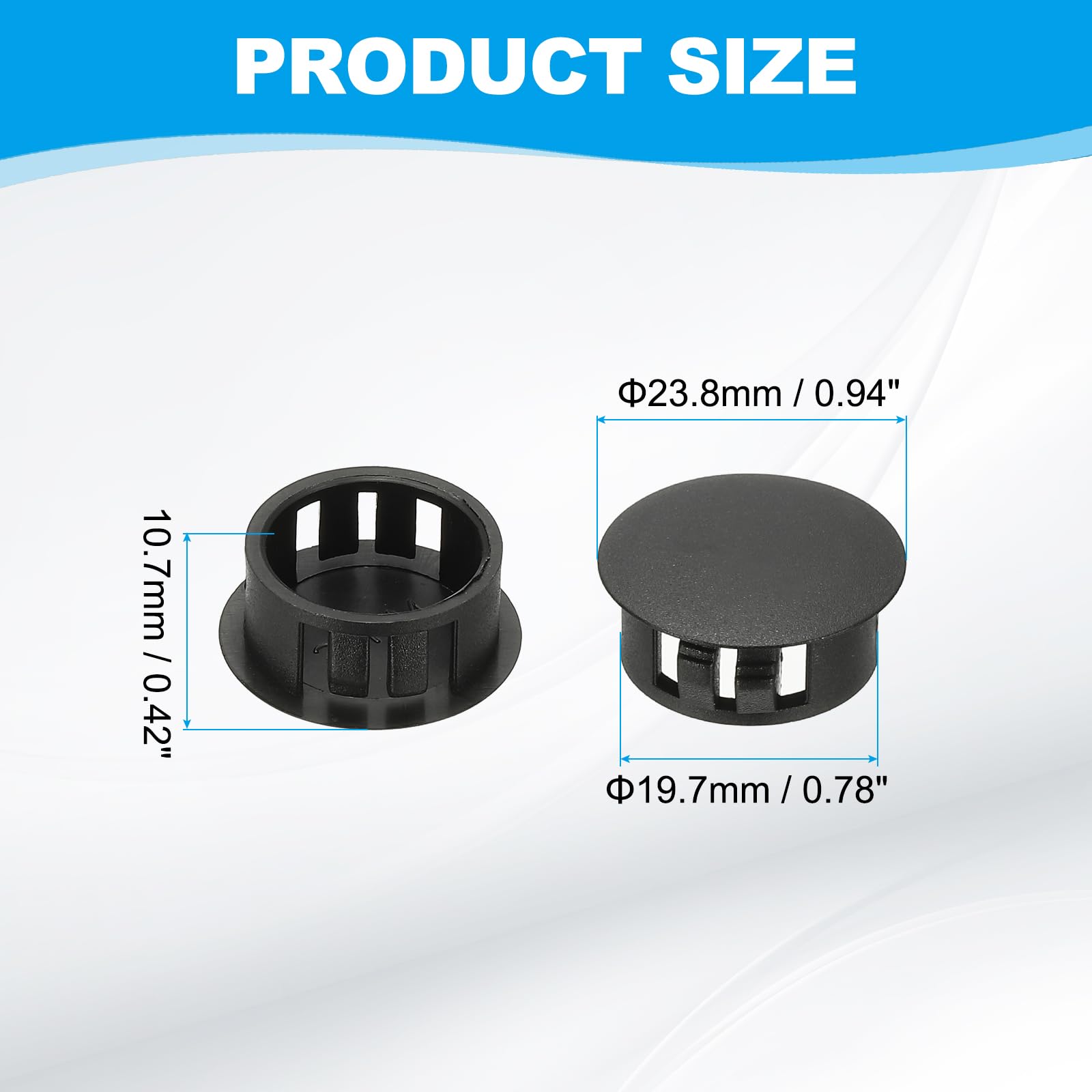 PATIKIL Plastic Hole Plugs - Image 2