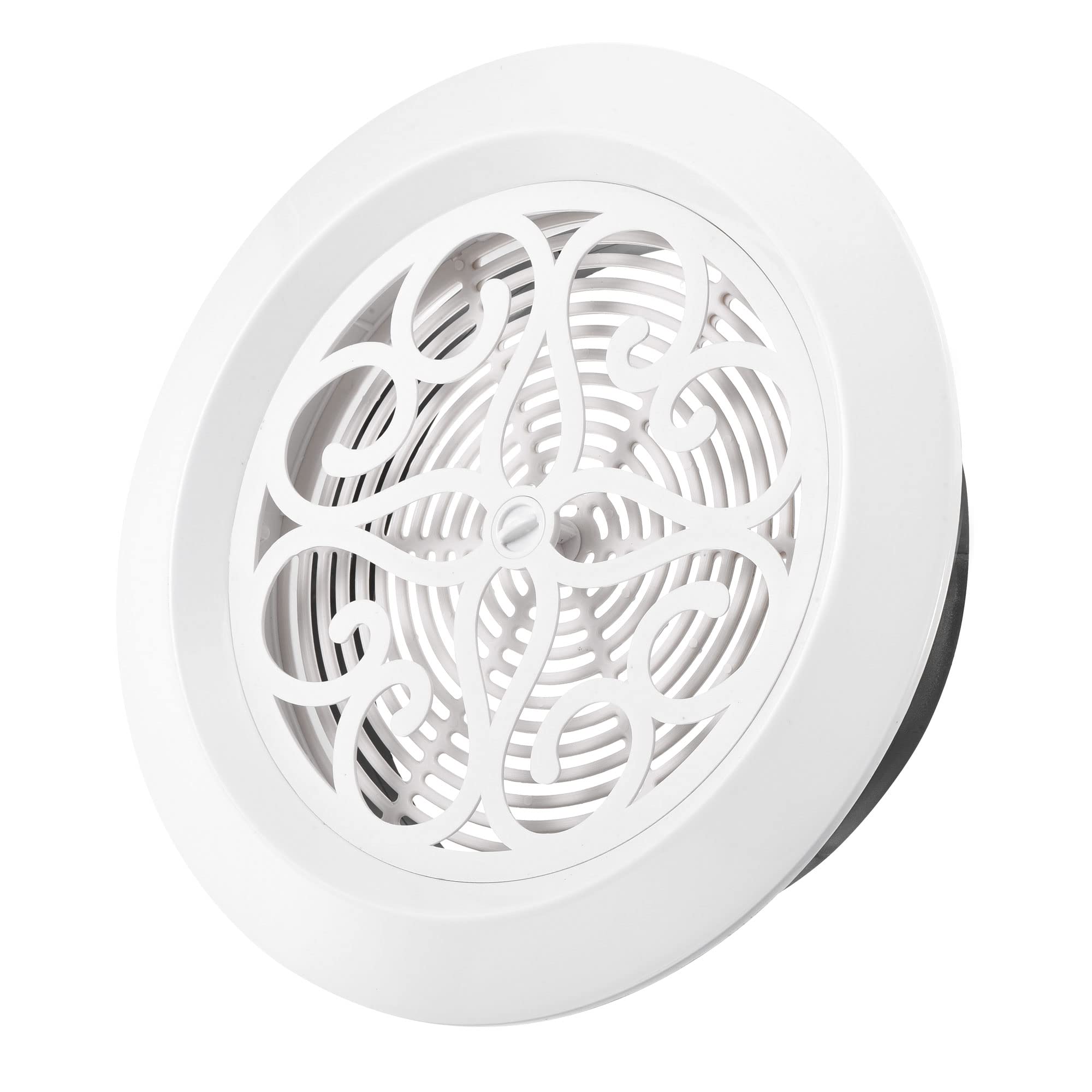 sourcing map Redondo Aire Ventilación 8 Pulgadas Ajustable Patrón Pantalla