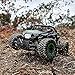 BEZGAR TB142 Remote Control Car - 1:14 Scale RC Cars, 20 Km/h 2WD All-Terrains Electric Off-Road Vehicle Truck Crawler Toy with Two Rechargeable Batteries for Boys Kids and Adults