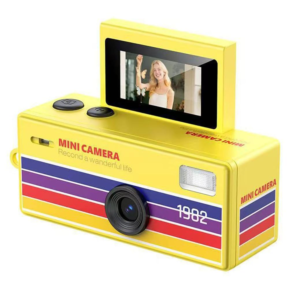 Cámara digital retro de 0,96" para capturar tus viajes en vídeos 720P 8