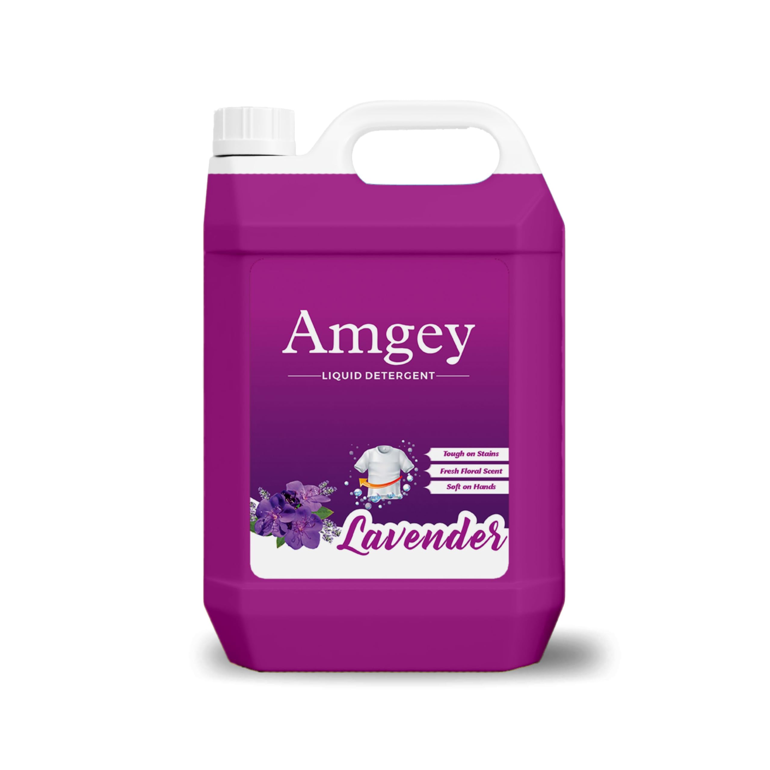 Amgey Liquid Detergent, no harmful chemicals, baby safe, suitable for all type washing machine, Nature based liquid, Cloth freshener liquid with fabric conditioner liquid detergent 5L (Lavender) (B0D8W3M7V5) Amazon Price History, Amazon Price Tracker