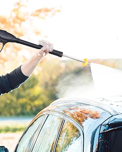 Miniatura 7 de Kit de pistola de lavado a presión de 3000 PSI con conector universal M22 y 5 boquillas de conexión rápida para Generac Briggs Craftsman