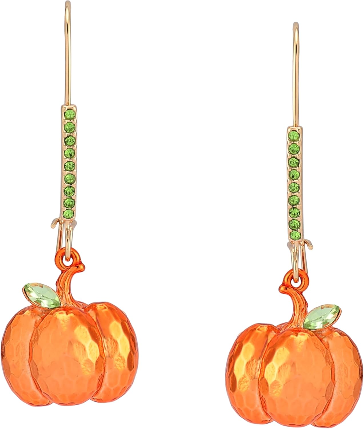 Betsey Johnson Women's Pumpkin Dangle Earrings - Image 2