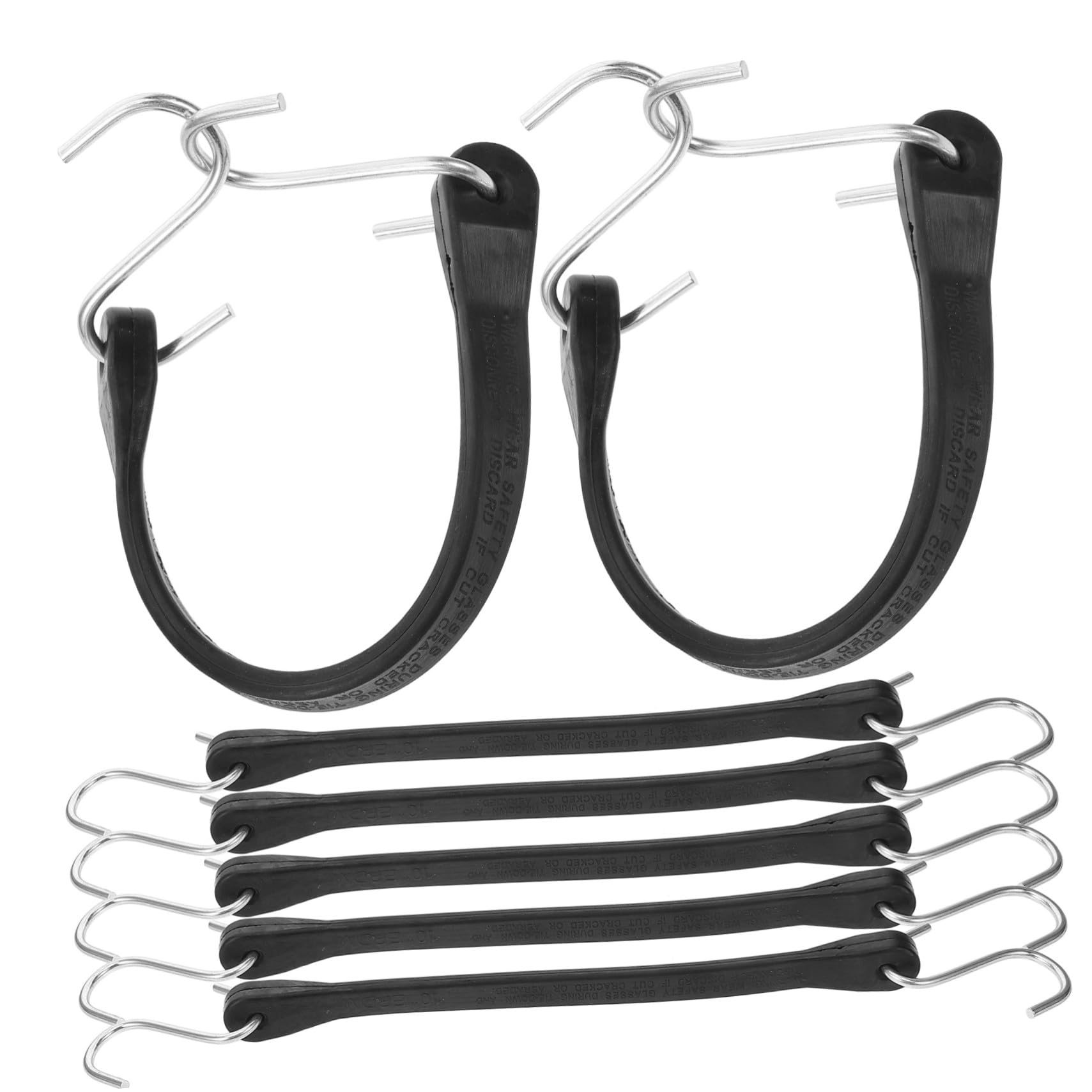 10stücke Gepäckgurte mit Haken zur Befestigung von Gepäck für Reisen und Outdoor-aktivitäten Robuste und Zuverlässige Gepäckverbindungsgurte für Koffer und Reisegepäck