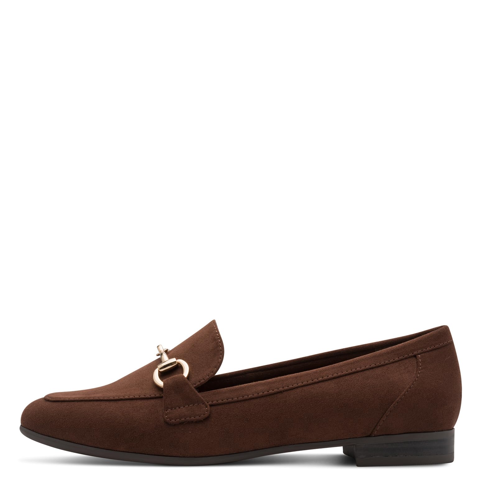 Marco Tozzi Damen Slipper weiches Feel Me Fußbett weiches Innenfutter Vegan Vegan, braun (Choco), 39 EU