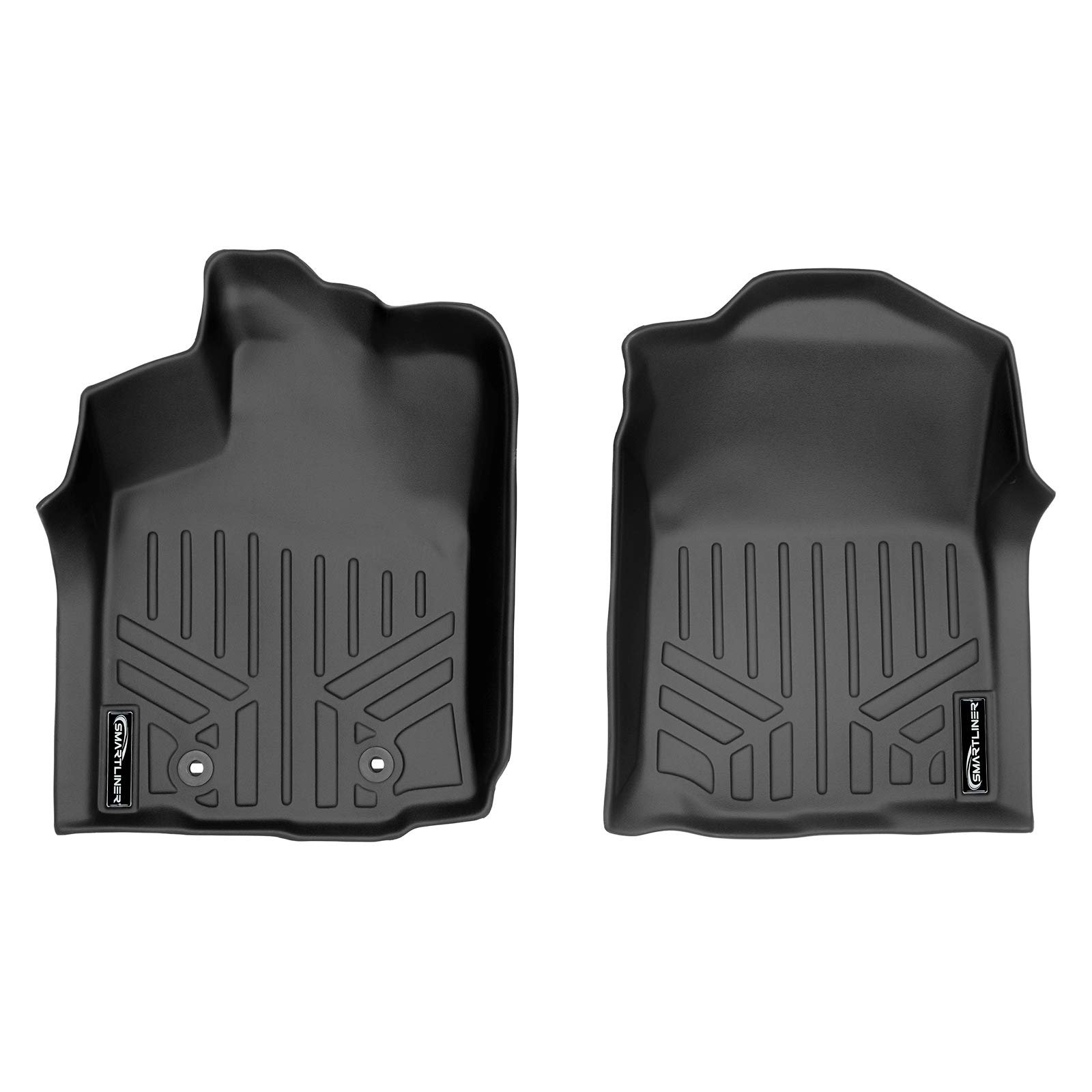 Photo 1 of MAXLINER Floor Mats 1st Row Liner Set Black for 2016-2017 Toyota Tacoma (All Models)