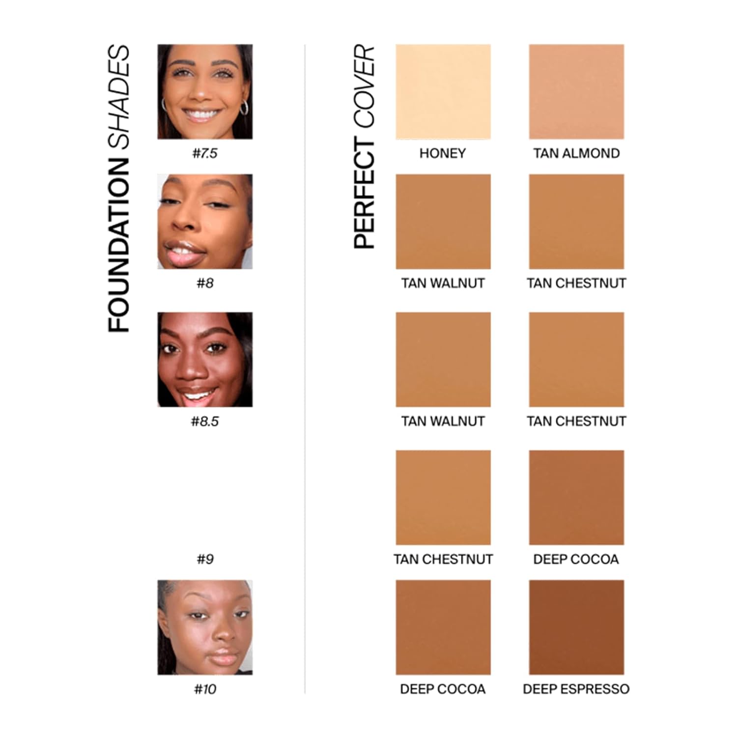 Cover Concealer - Tan Chestnut - Natural Finish Liquid Concealer - Hydrating, Smoothing, Blendable, and Long-Lasting Formula - Face Makeup and Under Eye Color Corrector for Dark Circles - 5 ml - Image 5