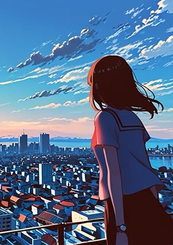 Libreta A4 Cuadriculada Anime - 100 Hojas Cuaderno para Notas, Apuntes y Escritura (Spanish Edition)