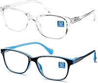 Vista 18 de K KENZHOU Lentes de luz azul para mujeres y hombres, lentes de bloqueo de luz azul para teléfonos de juegos de computadora, antifatiga ocular