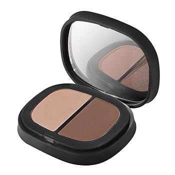 Amazon | マットアイシャドウパレット、2色マットパール光沢アイ