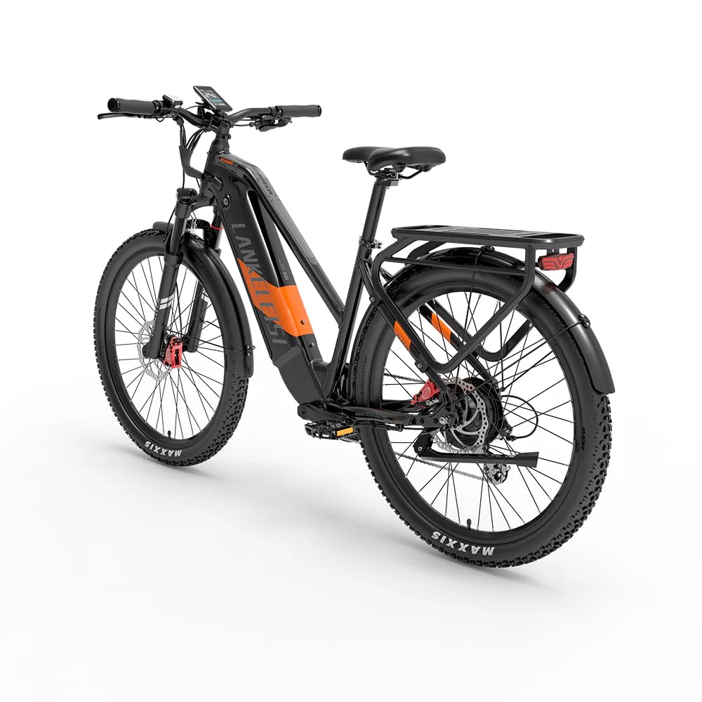 LANKELEISI MX600 Pro E-Bike Herren 27.5 Zoll Elektrofahrräder Ebike mit 960Wh 48V Akku, Reichweite bis zu 150KM, 7-Gang E-Mountainbike für Urban, Trail & Kies