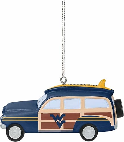 Miniatura 74 de FOCO NCAA Unisex-Adult NCAA College Team Logo Holiday Tree Station Wagon Ornament