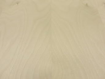 Birch White Wood Veneer 48 x 96 with Paper Backer A Grade Quality 1/40 Thick