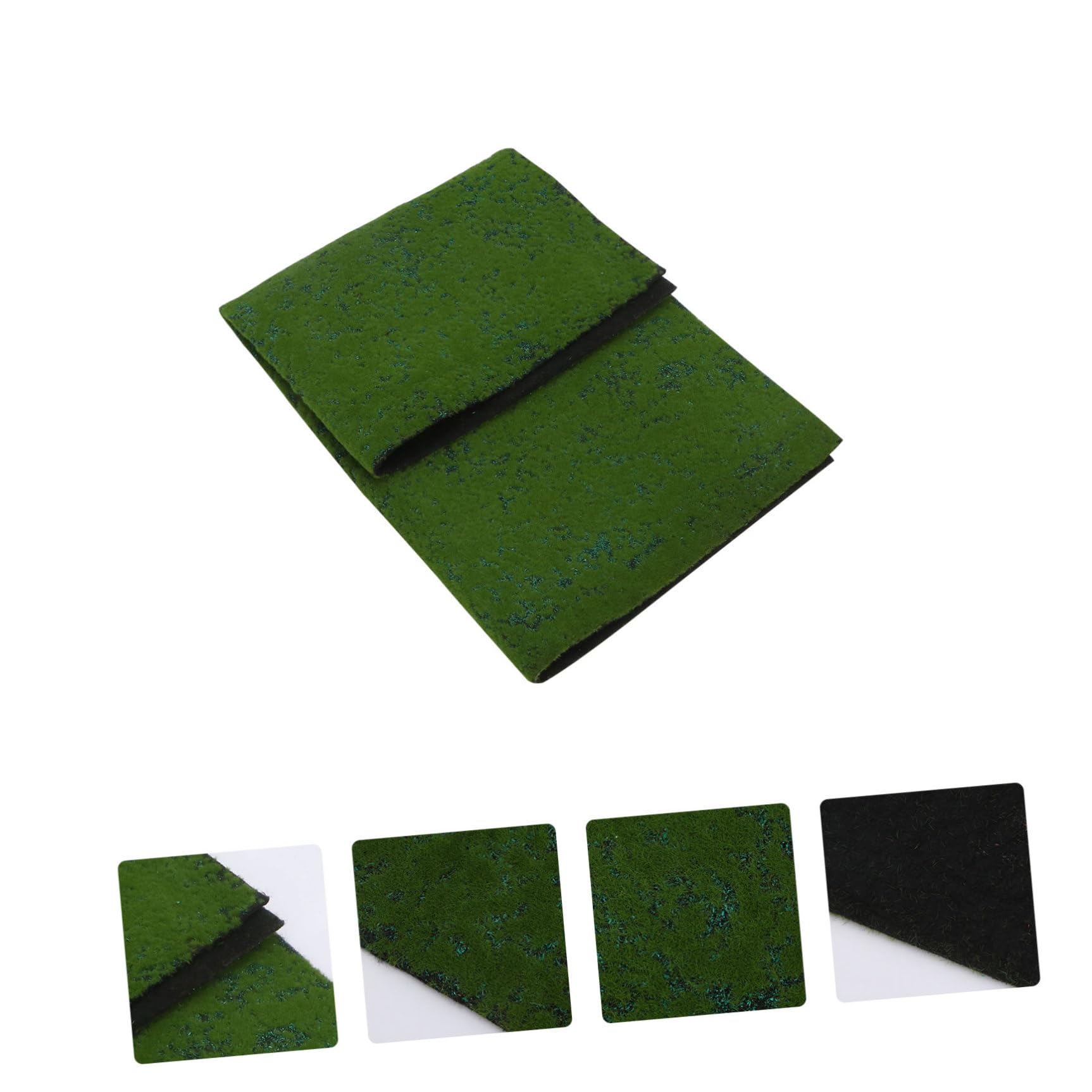 Homoyoyo Musgo Artificial Falso de Tela Perlada para Decoración de Jardín