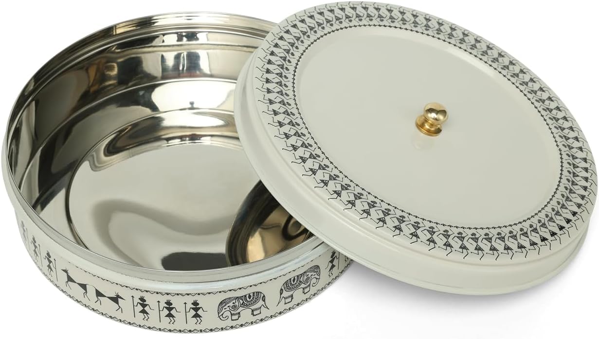 Amazon.com: Stainless Steel Multipurpose Roti Box Container | Chapati ...